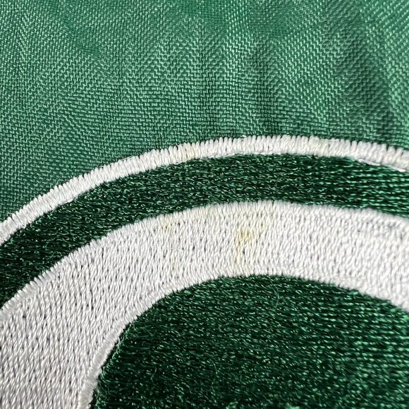 VTG 90s Starter NFL Green Bay Packers Jacket Extra Large Green Full Zip Puffer - Picture 2 of 16